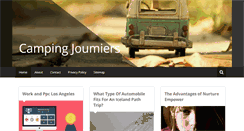 Desktop Screenshot of camping-motel-joumiers.com